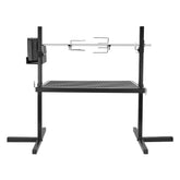 onlyfire assembled kit front view showing full rotisserie and grate benefits portability