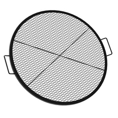 onlyfire front view of 30-inch grate showing full cooking surface and benefit of large coverage