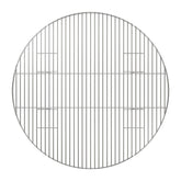 onlyfire front view of 30-inch round stainless grate showing full cooking surface for larger meals