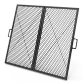 onlyfire front view of 36-inch square grate showing full cooking area and finish benefit