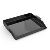 onlyfire front view griddle insert showing full cooking area and handles, durable versatility