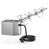 onlyfire rotisserie kit front view showing complete kit and easy upgrade benefit