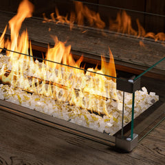 onlyfire scale with hand demonstrates half-inch size for easy measurement