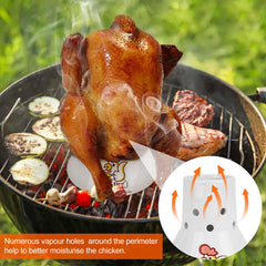 onlyfire small holder top view demonstrating compact steaming option