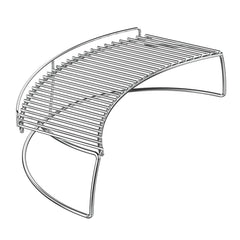 onlyfire warming rack front view showing added cooking surface benefit
