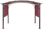 ontheway front canopy on pergola frame showing full coverage and refreshed look