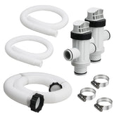 Ophjerg front view of full kit showing hoses and valve, quick replacement