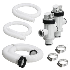Ophjerg front view of full kit showing hoses and valve, quick replacement