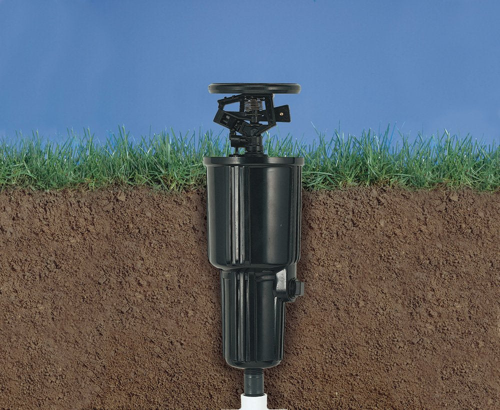 Orbit 55200 front view showing nozzle and durable body for dependable coverage