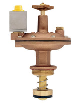 Orbit front view of brass converter showing robust build and easy swap-in benefit