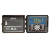 Orbit front panel closed showing compact outdoor-ready controller and security benefit