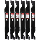 Oregon 195-070 six-pack front view showing blades and packaging for quick identification and reliable replacement
