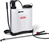 Oregon front view of backpack sprayer showing straps and comfort fit benefiting wearability