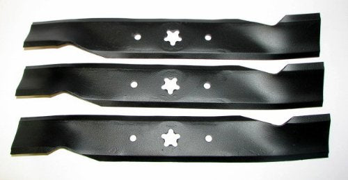 Oregon three-blade front view showing fit and clean cutting performance