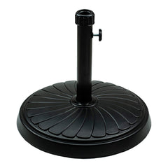Orgrimmar umbrella base front view showing stable round design and charm