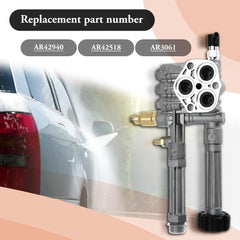 Oriental Power internal valves and check valve detail highlighting restored pressure performance