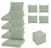 Oslimea front view bean green covers refreshing outdoor seating