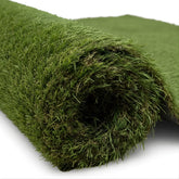 Ottomanson front view of turf roll, shows full coverage and quick setup benefit