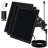 OuOudoit front view of solar panel mounted outdoors showing compact design and durability