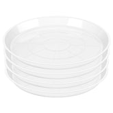 OUPSAUI 18 inch saucer top view showing clear water visibility and protection