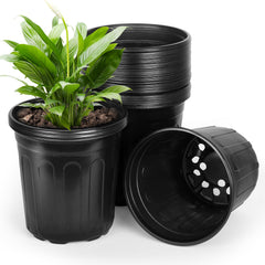 OUPSAUI front view of 36-pack 2-gallon pots showing uniform packaging and quantity benefit