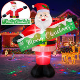 OurWarm Santa front view showing festive design and instant curb appeal