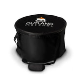 Outland Living front view of 760 carry bag showing zip closure and shape, protects fire pit