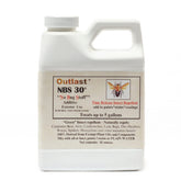 Outlast NBS30 front label showing bottle and product identity benefit clear dosing