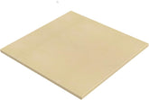 Outspark pizza stone front view showing square cordierite surface and fit