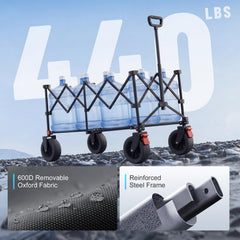 Overmont folded compact in car trunk for easy storage and transport