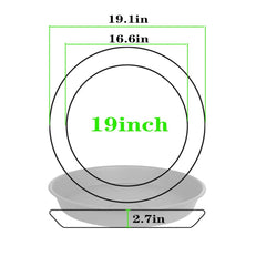 OVZILKI side profile highlighting 2.7 inch depth and water capacity