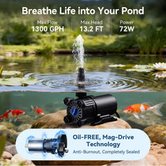 OYO WATER pre-filter cage and filter bag protecting fish and reducing debris