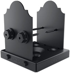 Ozco Laredo Sunset Lite front view showing bracket and finish, improving post stability