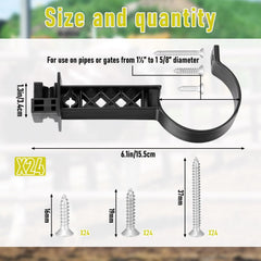 Pangda close-up of clamp texture and sturdy plastic for long-lasting use