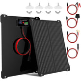 Paodekua front panel view showing compact waterproof design and simple plug-and-play benefit