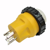 Parkworld front-facing adapter showing male L14-30P and female SS2-50R for secure connection