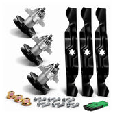 Parts Camp front packaging showing full 50-inch rebuild kit benefits