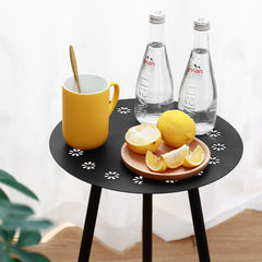 Party Zealot patio scene with table holding drinks to show outdoor usability
