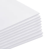 Patelai front view pack showing six white waterproof poster boards for clear signage