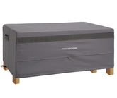 PATIOASIS front view of cover on rectangle coffee table showing full protection