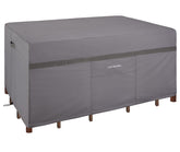 PATIOASIS front view full coverage protects entire dining set from weather