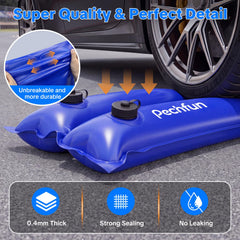 Pechfun close-up of screw valve and cap for fast hose filling and tight seal