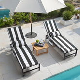 Pellebant front view of both cushions showing fit and style, highlights durability