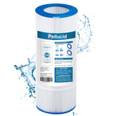 PELLUCID CC100 front view showing full replacement cartridge and fit