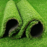 PENFHF front view of 4x6 ft turf showing realistic lawn look and curb appeal