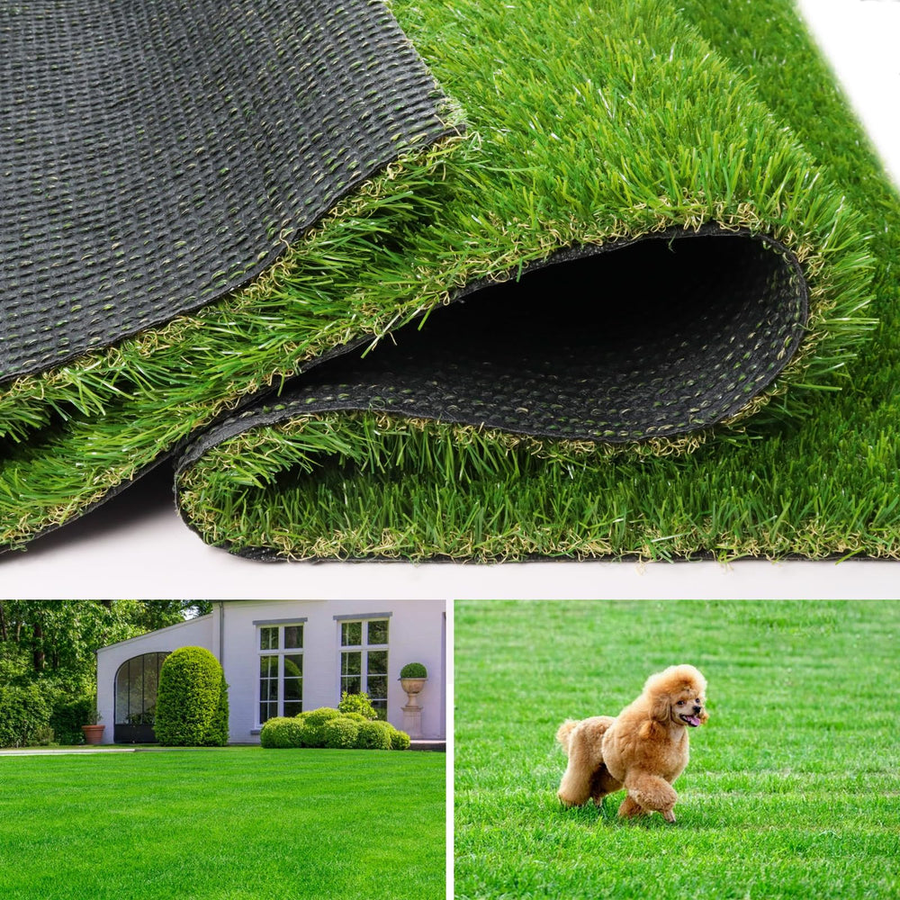 PENFHF front view rolled out showing lush lawn look and curb appeal
