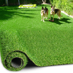 PENFHF front view of full 4ft10in×8ft turf showing true-to-life green finish and curb appeal