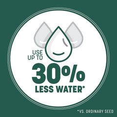 Hand spreading Pennington seed on soil for even establishment benefit