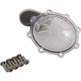 Pentair 2" CPVC check valve front view showing body and cap, durable OEM fit