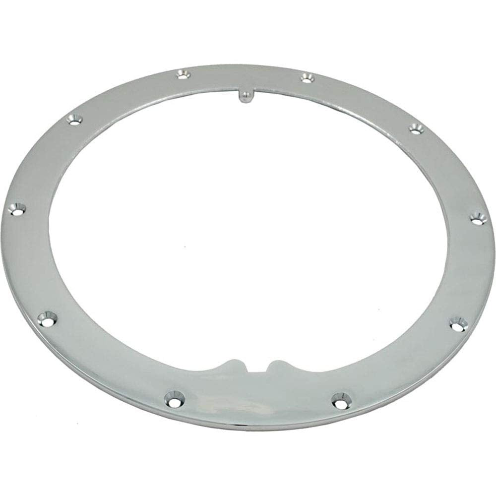 Pentair Amerlite sealing ring front view showing vinyl fit and precise hole pattern for secure niche sealing